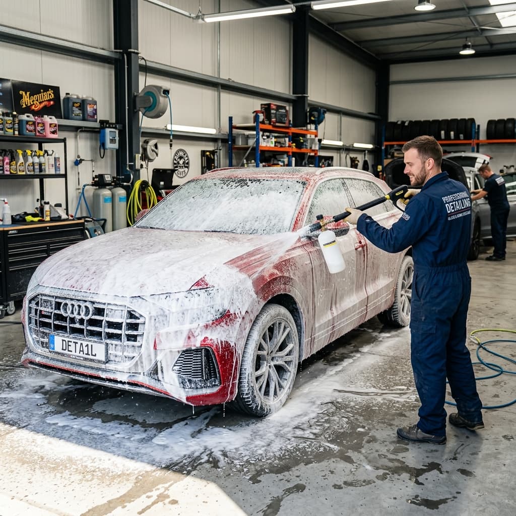 Exterior washing